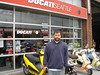 06.11.2004 (Seattle, WA) : Ducati Seattle: Checking out the Ducati teacup sets!