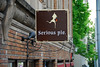 06.19.2007 (Seattle, WA) : Eating dinner at Serious Pie in downtown Seattle.