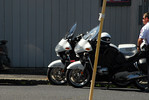 06.14.2007 (Spokane, WA) : Spokane Police riding motorcycles and issuing tickets.