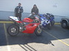 08.17.2004 (Spokane, WA) : Guff and beans ride with Lars from Spokane to Portland to Seattle.